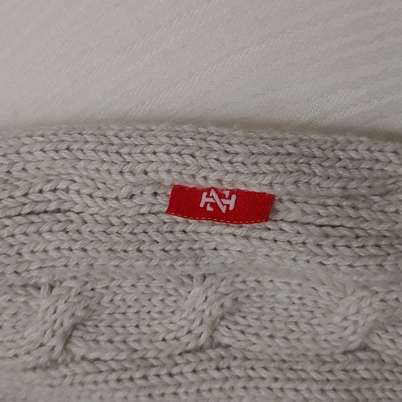 Izod Men's 1/4 Zip 100% Cotton Cable Knit Sweater - Picture 10 of 10